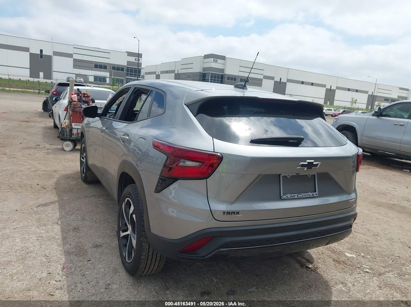2025 Chevrolet Trax VIN KL77LGEP1SC316378 IAAI salvage auction — RIGHT SIDE, Original (Texas), sold $5,500 on 2026-07-28 (photo 3)