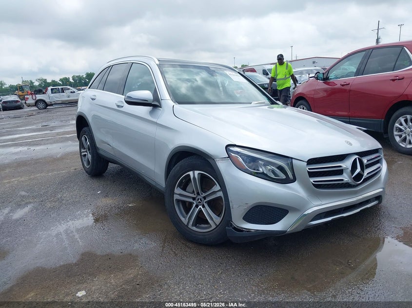 2019 Mercedes-benz Glc VIN WDC0G4JB5KV154965 IAAI salvage auction — LEFT SIDE, Salvage (Louisiana), sold $4,150 on 2026-07-07 (photo 1)