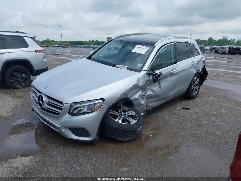 2019 Mercedes-benz Glc VIN WDC0G4JB5KV154965 IAAI salvage auction — LEFT SIDE, Salvage (Louisiana), sold $4,150 on 2026-07-07 (photo 2)