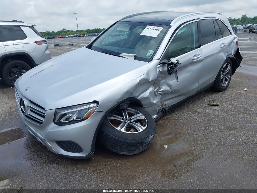 2019 Mercedes-benz Glc VIN WDC0G4JB5KV154965 IAAI salvage auction — LEFT SIDE, Salvage (Louisiana), sold $4,150 on 2026-07-07 (photo 6)