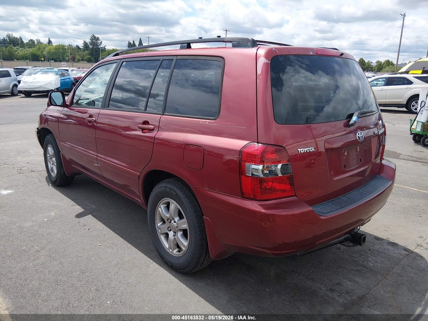 2004 Toyota Highlander VIN JTEGD21A440100366 IAAI salvage auction — FRONT END, Salvage (Oregon), sold $675 on 2026-07-09 (photo 3)