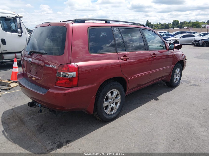 2004 Toyota Highlander VIN JTEGD21A440100366 IAAI salvage auction — FRONT END, Salvage (Oregon), sold $675 on 2026-07-09 (photo 4)