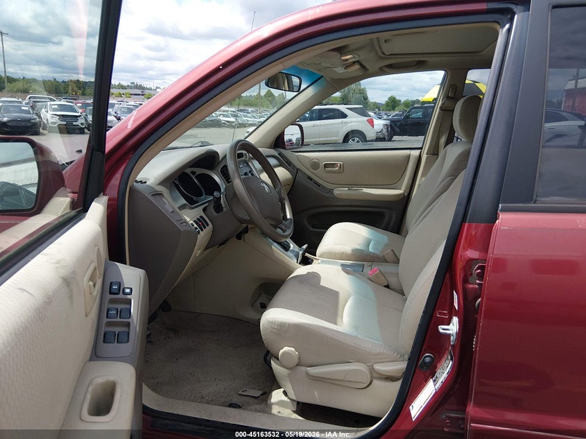 2004 Toyota Highlander VIN JTEGD21A440100366 IAAI salvage auction — FRONT END, Salvage (Oregon), sold $675 on 2026-07-09 (photo 5)