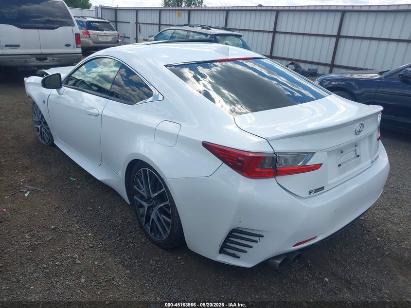 2015 Lexus Rc VIN JTHHE5BC0F5009073 IAAI salvage auction — FRONT END, Bill Of Sale (Washington), sold $2,100 on 2026-07-28 (photo 3)