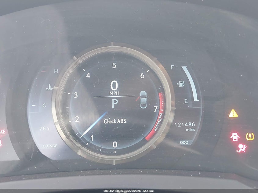 2015 Lexus Rc VIN JTHHE5BC0F5009073 IAAI salvage auction — FRONT END, Bill Of Sale (Washington), sold $2,100 on 2026-07-28 (photo 7)