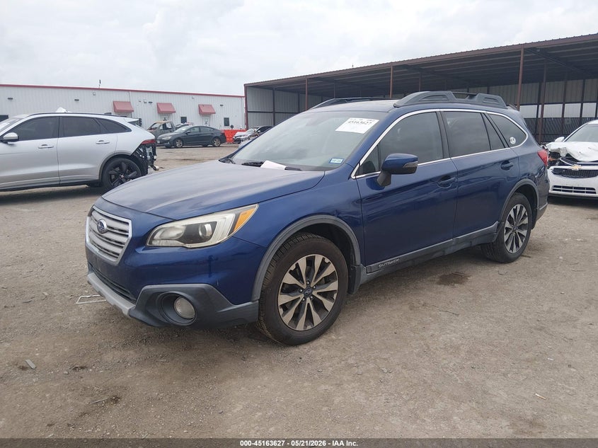 2017 Subaru Outback VIN 4S4BSANC2H3259798 IAAI salvage auction — FRONT & REAR, Salvage Title, sold $2,175 on 2026-09-08 (photo 2)