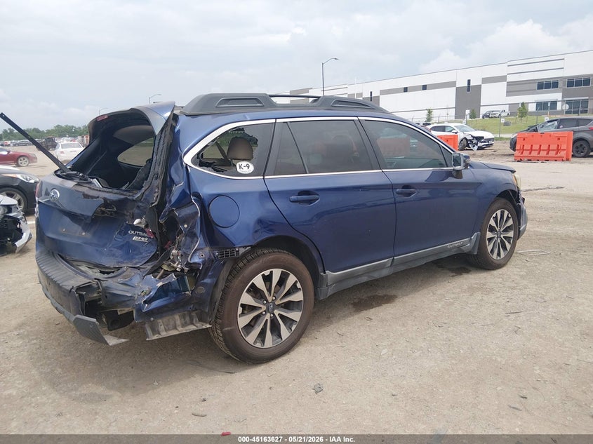 2017 Subaru Outback VIN 4S4BSANC2H3259798 IAAI salvage auction — FRONT & REAR, Salvage Title, sold $2,175 on 2026-09-08 (photo 4)