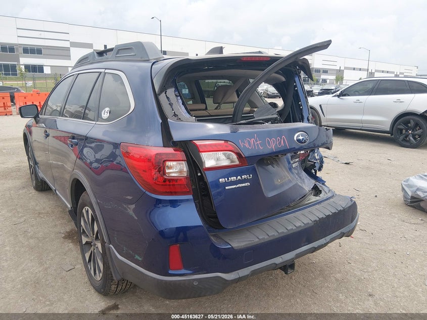 2017 Subaru Outback VIN 4S4BSANC2H3259798 IAAI salvage auction — FRONT & REAR, Salvage Title, sold $2,175 on 2026-09-08 (photo 6)