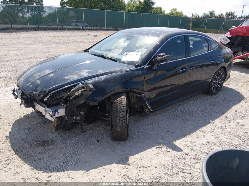 2020 Hyundai Sonata VIN 5NPEJ4J20LH028639 IAAI salvage auction — LEFT FRONT, Salvage (Kentucky), sold $3,900 on 2026-07-15 (photo 2)