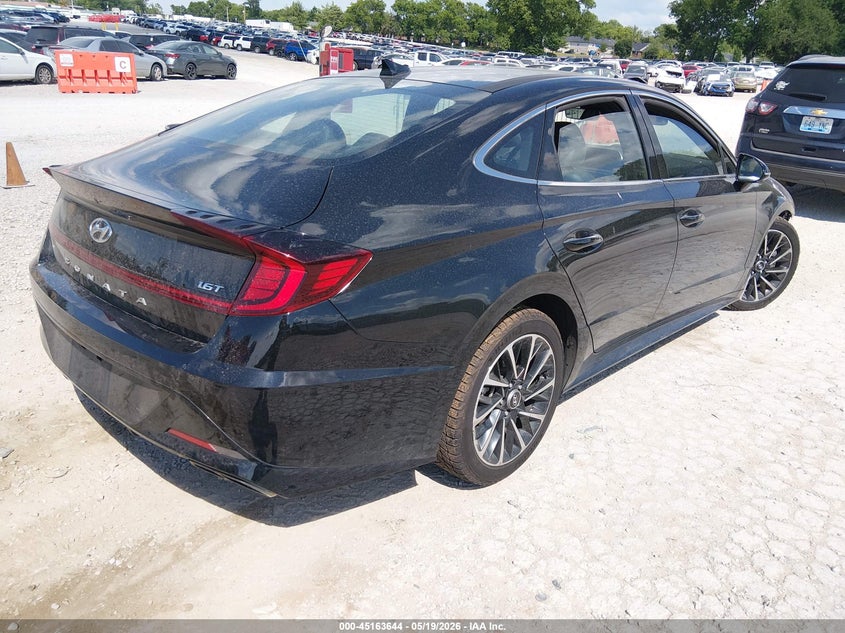 2020 Hyundai Sonata VIN 5NPEJ4J20LH028639 IAAI salvage auction — LEFT FRONT, Salvage (Kentucky), sold $3,900 on 2026-07-15 (photo 4)