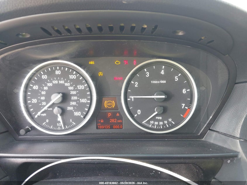 2008 BMW 5 series VIN WBANU53518CT08655 IAAI salvage auction — FRONT END, Salvage (Texas), sold $500 on 2026-07-16 (photo 7)