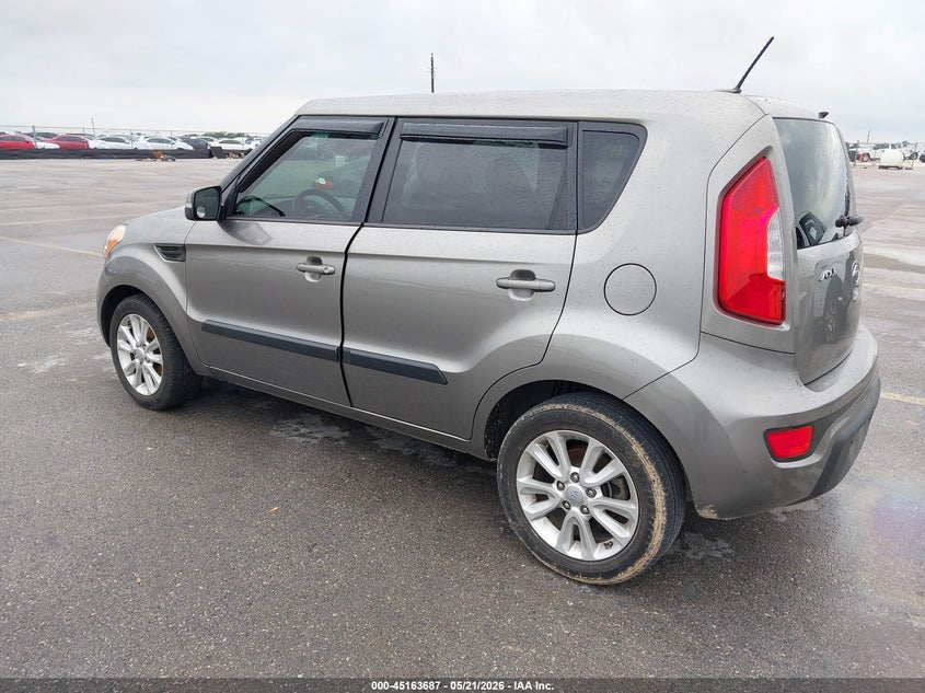 2012 Kia Soul VIN KNDJT2A63C7400625 IAAI salvage auction — SIDE, Original (Texas), sold $350 on 2026-07-23 (photo 3)