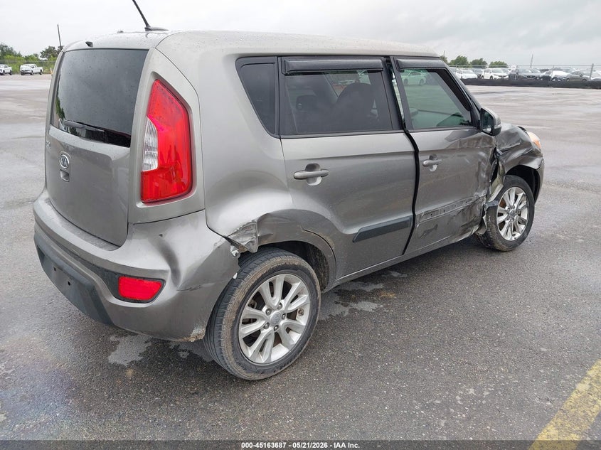 2012 Kia Soul VIN KNDJT2A63C7400625 IAAI salvage auction — SIDE, Original (Texas), sold $350 on 2026-07-23 (photo 4)