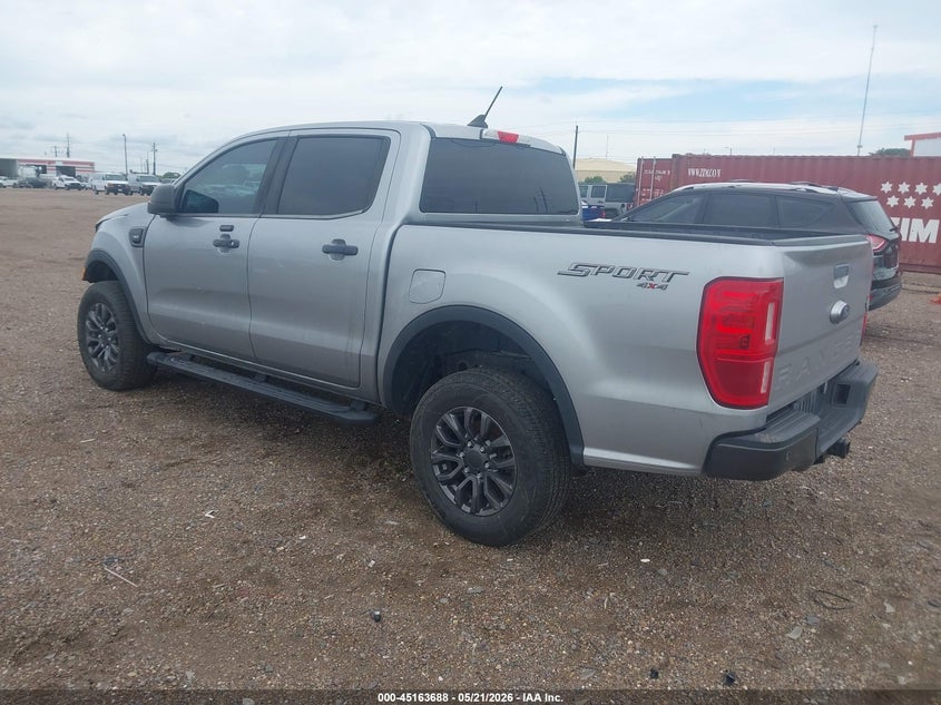 2021 Ford Ranger VIN 1FTER4FH3MLD50470 IAAI salvage auction — FRONT END, Original (Texas), sold $7,800 on 2026-08-23 (photo 3)
