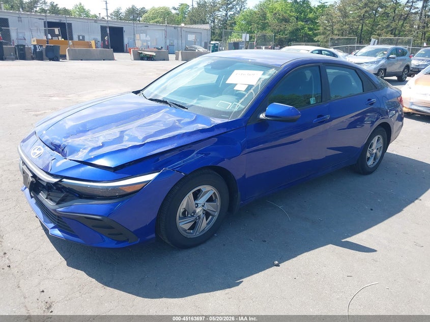 2024 Hyundai Elantra VIN KMHLL4DG3RU781701 IAAI salvage auction — FRONT END, Mv-907A (New York), sold $5,400 on 2026-07-14 (photo 2)