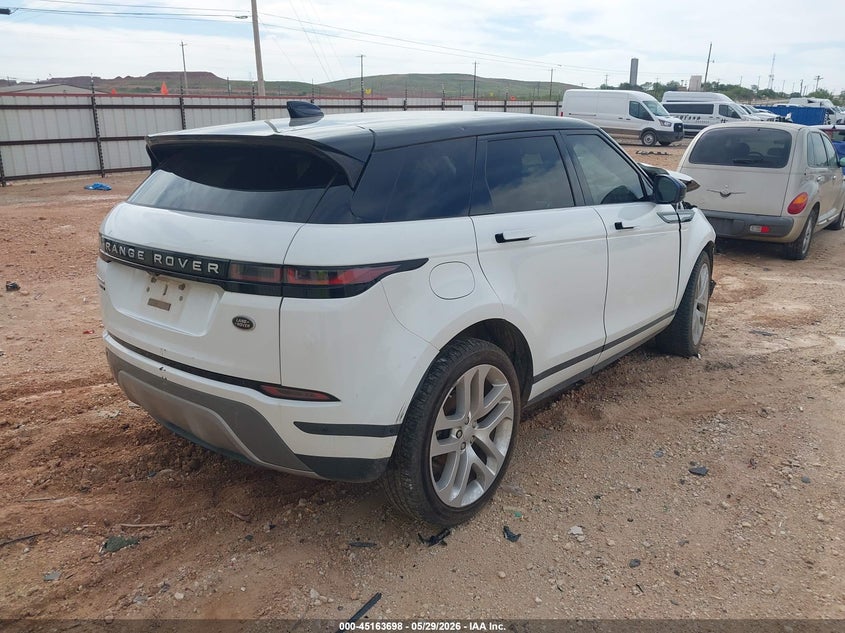 2020 Land rover Range rover evoque VIN SALZP2FX0LH060524 IAAI salvage auction — FRONT END, Salvage Title, sold $3,550 on 2026-07-30 (photo 4)