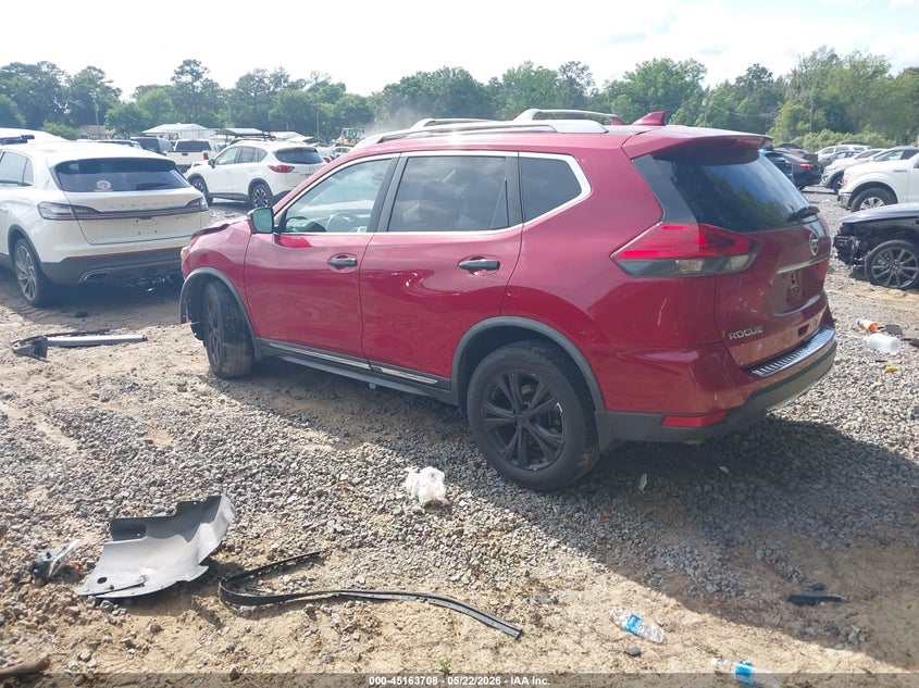 2017 Nissan Rogue VIN JN8AT2MT3HW407108 IAAI salvage auction — FRONT END, Salvage (South Carolina), sold $900 on 2026-07-21 (photo 3)