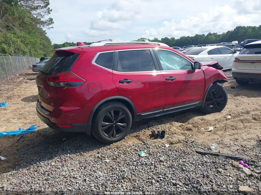 2017 Nissan Rogue VIN JN8AT2MT3HW407108 IAAI salvage auction — FRONT END, Salvage (South Carolina), sold $900 on 2026-07-21 (photo 4)