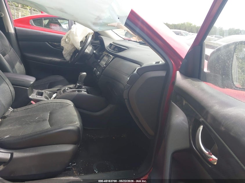 2017 Nissan Rogue VIN JN8AT2MT3HW407108 IAAI salvage auction — FRONT END, Salvage (South Carolina), sold $900 on 2026-07-21 (photo 5)