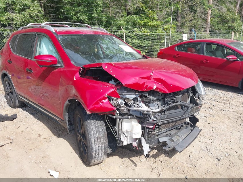 2017 Nissan Rogue VIN JN8AT2MT3HW407108 IAAI salvage auction — FRONT END, Salvage (South Carolina), sold $900 on 2026-07-21 (photo 6)