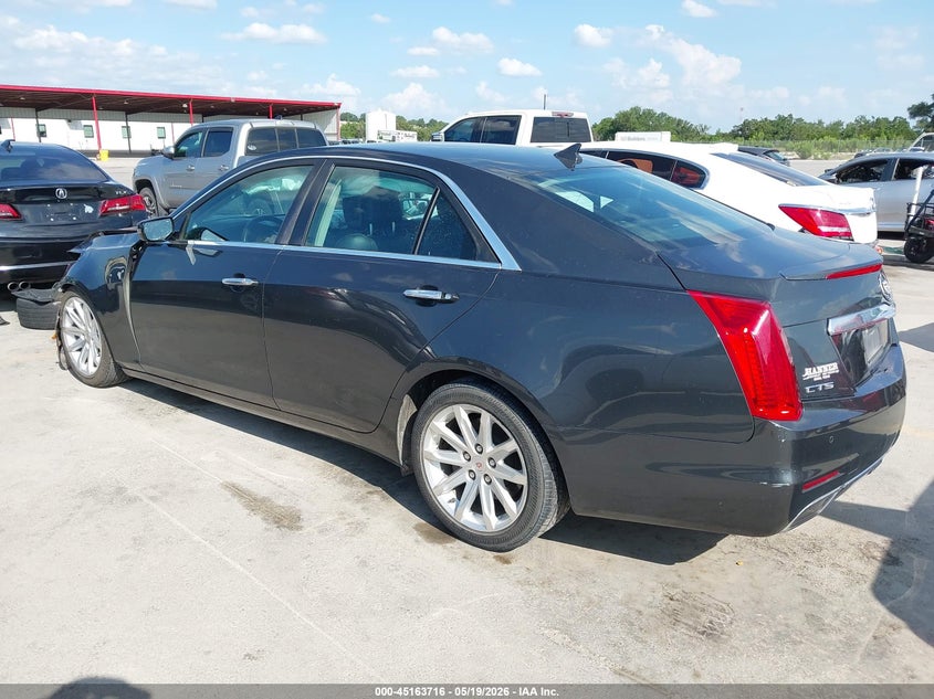 2014 Cadillac Cts VIN 1G6AR5SX1E0121261 IAAI salvage auction — LEFT FRONT, Salvage (Texas), sold $2,225 on 2026-07-09 (photo 3)