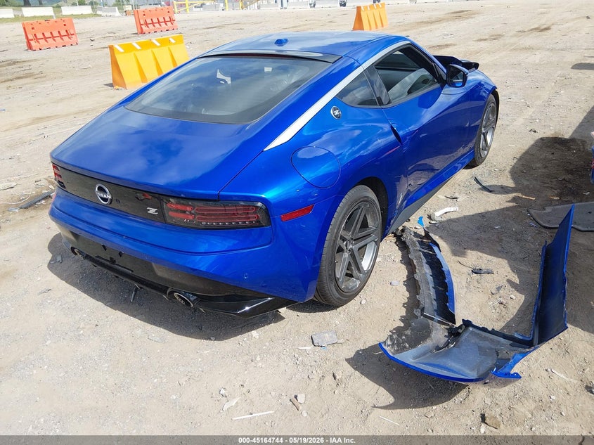 2026 Nissan Z VIN JN1BZ4AH0TM500718 IAAI salvage auction — LEFT SIDE, Salvage (Tennessee), sold $10,500 on 2026-07-23 (photo 4)