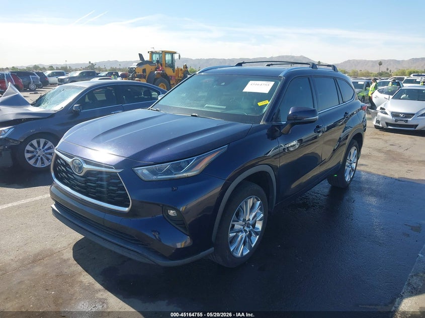 2021 Toyota Highlander VIN 5TDYARAH2MS508529 IAAI salvage auction — REAR END, Salvage (Arizona), sold $14,800 on 2026-07-28 (photo 2)