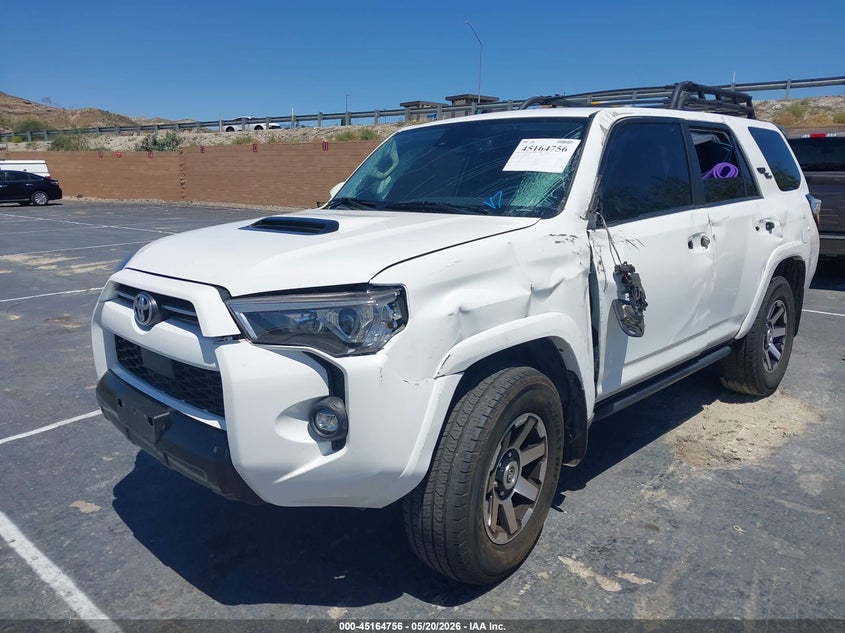 2021 Toyota 4runner VIN JTEPU5JR7M5849253 IAAI salvage auction — ROLLOVER, Salvage (California), sold $12,500 on 2026-07-20 (photo 2)