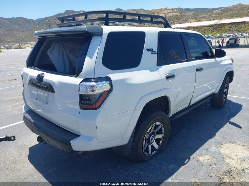 2021 Toyota 4runner VIN JTEPU5JR7M5849253 IAAI salvage auction — ROLLOVER, Salvage (California), sold $12,500 on 2026-07-20 (photo 4)