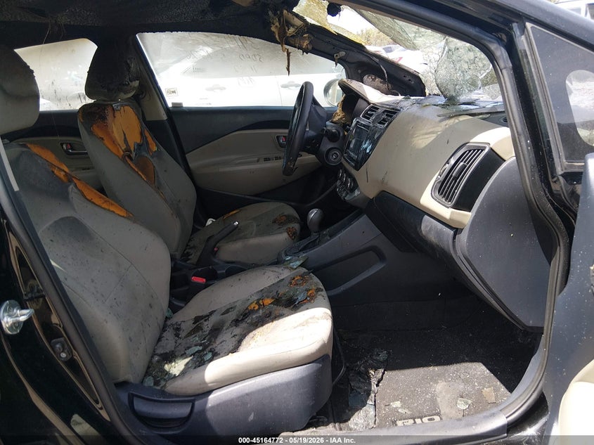 2017 Kia Rio VIN KNADM4A34H6020361 IAAI salvage auction — FRONT END, Non-Repairable (California), sold $225 on 2026-07-06 (photo 5)