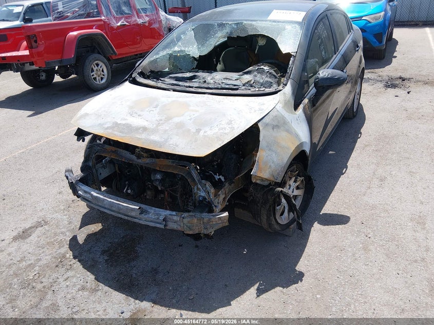 2017 Kia Rio VIN KNADM4A34H6020361 IAAI salvage auction — FRONT END, Non-Repairable (California), sold $225 on 2026-07-06 (photo 6)