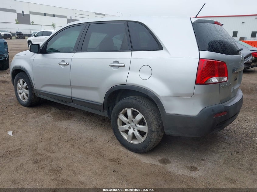 2011 Kia Sorento VIN 5XYKT3A16BG135537 IAAI salvage auction — RIGHT FRONT, Original (Texas), sold $1,375 on 2026-07-14 (photo 3)
