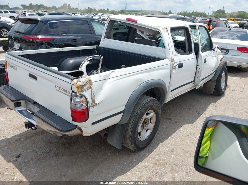 2003 Toyota Tacoma VIN 5TEGN92N53Z266079 IAAI salvage auction — ROLLOVER, Salvage (Texas), sold $1,200 on 2026-07-29 (photo 4)