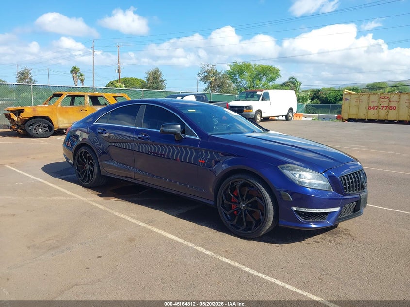 2014 Mercedes-benz Cls-klasse amg VIN WDDLJ7GB2EA115345 IAAI salvage auction — SUSPENSION, Salvage Title, sold $6,300 on 2026-08-14 (photo 1)
