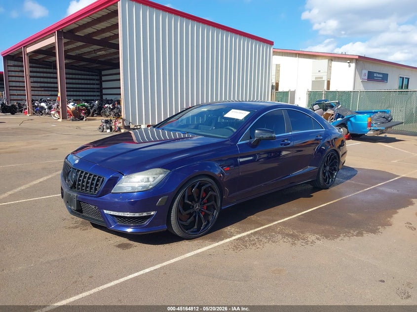 2014 Mercedes-benz Cls-klasse amg VIN WDDLJ7GB2EA115345 IAAI salvage auction — SUSPENSION, Salvage Title, sold $6,300 on 2026-08-14 (photo 2)