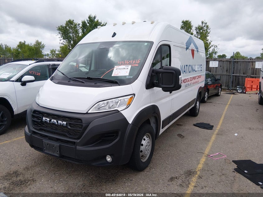 2023 Ram Promaster city VIN 3C6LRVDG3PE541348 IAAI salvage auction — REAR END, Clear (Colorado), sold $9,975 on 2026-07-28 (photo 2)