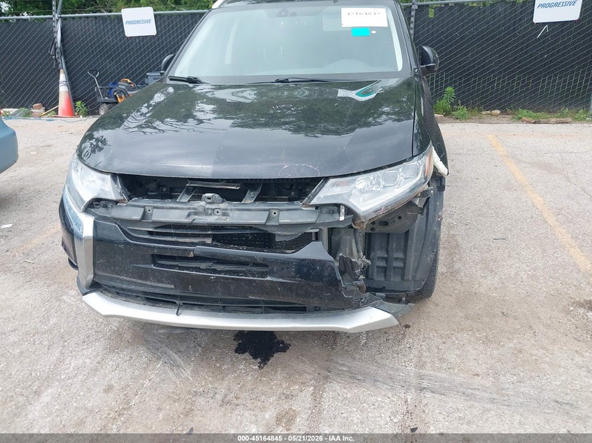 2016 Mitsubishi Outlander VIN JA4JZ4AX8GZ047127 IAAI salvage auction — LEFT FRONT, Salvage (Kansas), sold $1,250 on 2026-07-15 (photo 6)