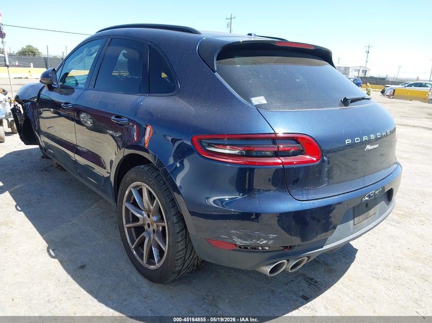 2018 Porsche Macan VIN WP1AA2A51JLB25577 IAAI salvage auction — LEFT FRONT, Salvage (California), sold $5,800 on 2026-07-18 (photo 3)