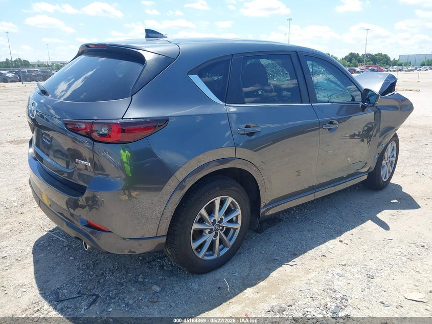 2025 Mazda Cx-5 VIN JM3KFBCM9S0761489 IAAI salvage auction — FRONT END, Salvage (Texas), sold $1,250 on 2026-07-30 (photo 4)