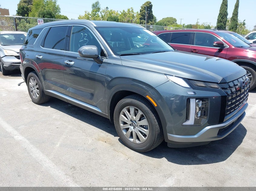 2025 Hyundai Palisade VIN KM8R24GE4SU825850 IAAI salvage auction — LEFT SIDE, Salvage (California), sold $16,100 on 2026-07-09 (photo 1)