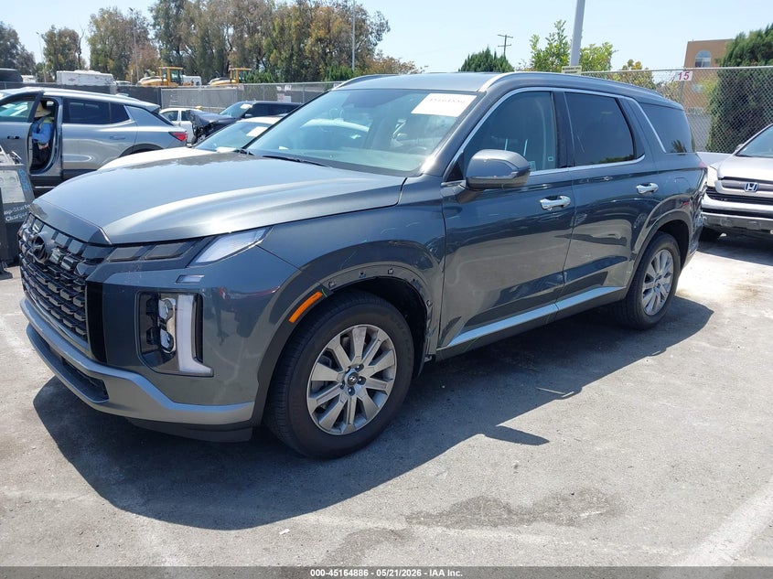 2025 Hyundai Palisade VIN KM8R24GE4SU825850 IAAI salvage auction — LEFT SIDE, Salvage (California), sold $16,100 on 2026-07-09 (photo 2)