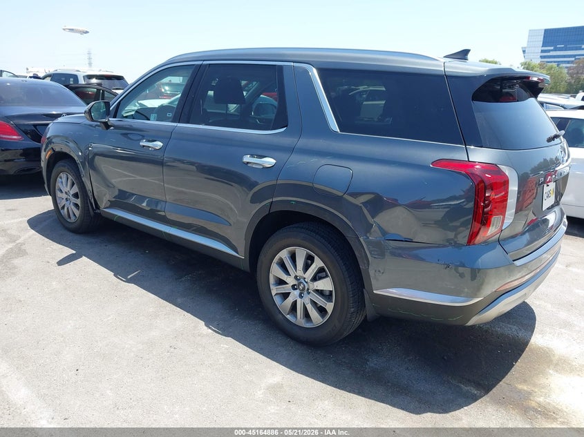 2025 Hyundai Palisade VIN KM8R24GE4SU825850 IAAI salvage auction — LEFT SIDE, Salvage (California), sold $16,100 on 2026-07-09 (photo 3)