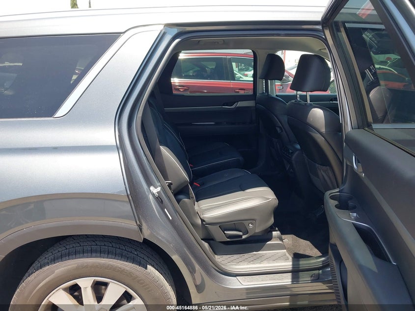 2025 Hyundai Palisade VIN KM8R24GE4SU825850 IAAI salvage auction — LEFT SIDE, Salvage (California), sold $16,100 on 2026-07-09 (photo 8)