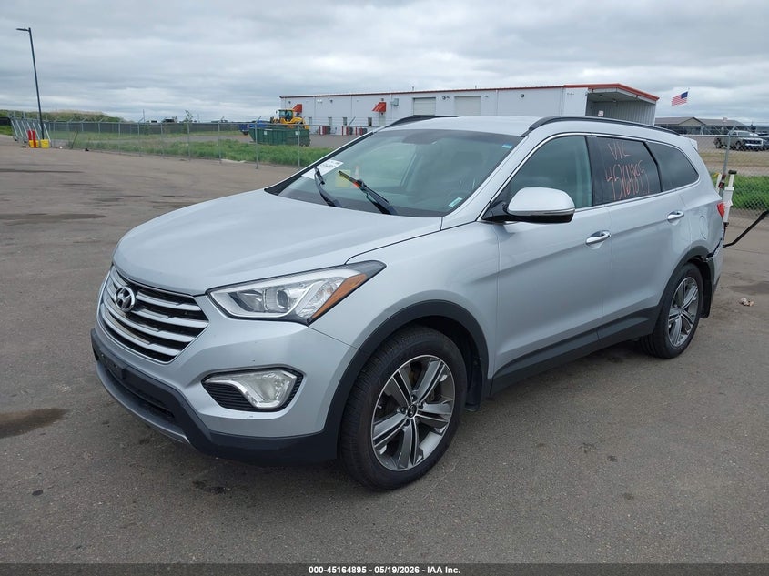 2014 Hyundai Santa fe VIN KM8SN4HF3EU076267 IAAI salvage auction — REAR END, Prior Salvage (Minnesota), sold $1,700 on 2026-07-20 (photo 2)