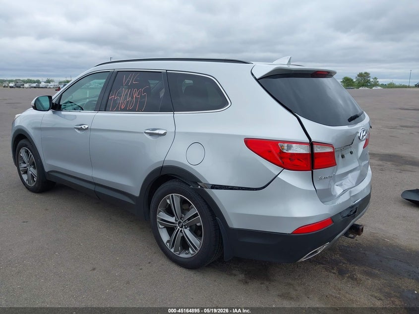2014 Hyundai Santa fe VIN KM8SN4HF3EU076267 IAAI salvage auction — REAR END, Prior Salvage (Minnesota), sold $1,700 on 2026-07-20 (photo 3)