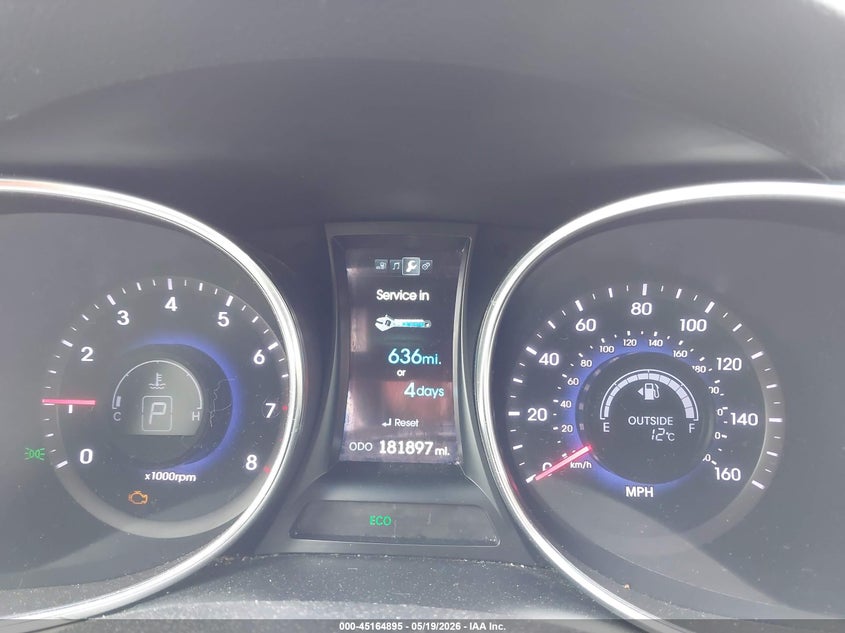 2014 Hyundai Santa fe VIN KM8SN4HF3EU076267 IAAI salvage auction — REAR END, Prior Salvage (Minnesota), sold $1,700 on 2026-07-20 (photo 7)