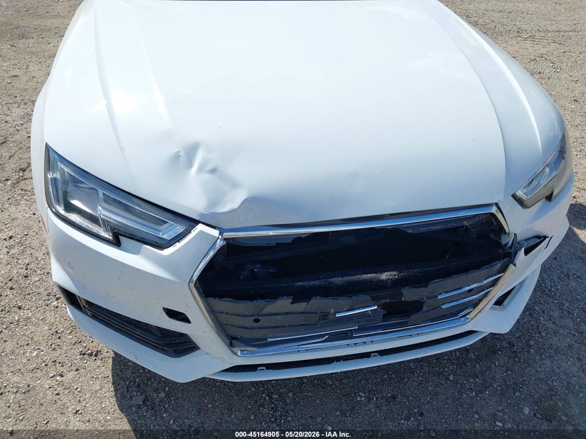 2017 Audi A4 VIN WAUENAF47HN067052 IAAI salvage auction — FRONT END, Salvage (Wyoming), sold $7,300 on 2026-07-08 (photo 6)