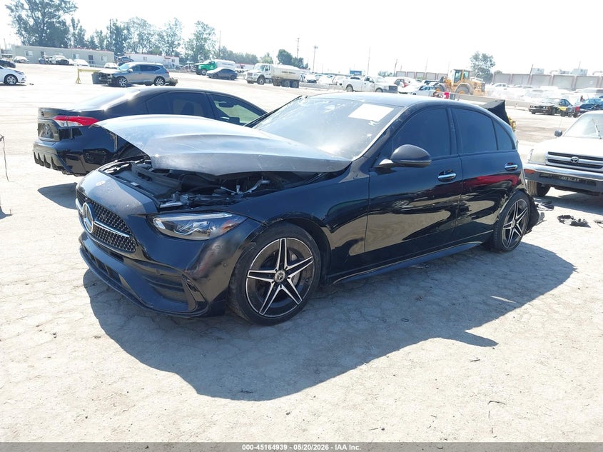 2024 Mercedes-benz C-klasse VIN W1KAF4GB4RR200248 IAAI salvage auction — REAR END, Salvage (California), sold $6,200 on 2026-07-22 (photo 2)