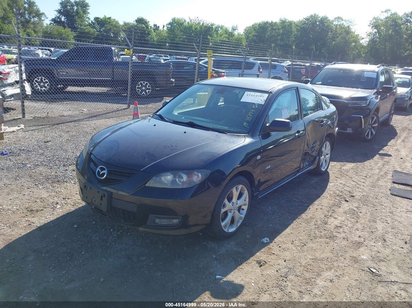 2008 Mazda 3 VIN JM1BK323X81113794 IAAI salvage auction — LEFT SIDE, Salvage (Iowa), sold $375 on 2026-07-06 (photo 2)
