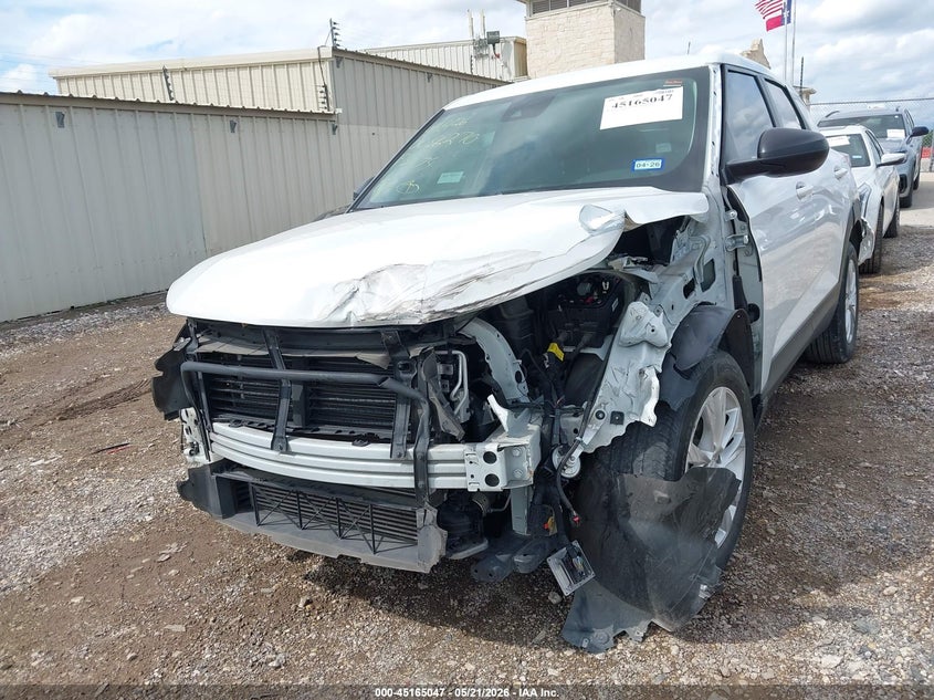 2023 Chevrolet Trailblazer VIN KL79MMS29PB195979 IAAI salvage auction — FRONT & REAR, Original (Texas), sold $1,250 on 2026-07-29 (photo 6)
